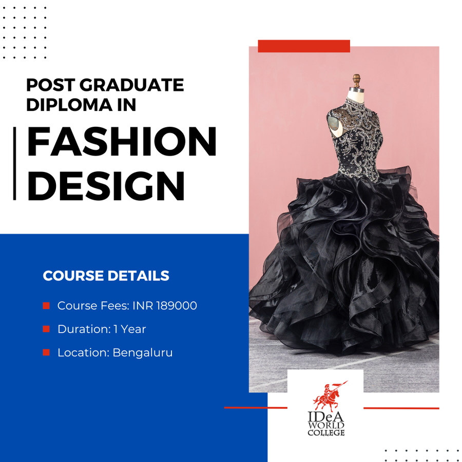 PG Diploma in Fashion Designing at IDeA World College, Bengaluru/Bangalore